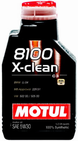 motul 8100 x-clean 5w30